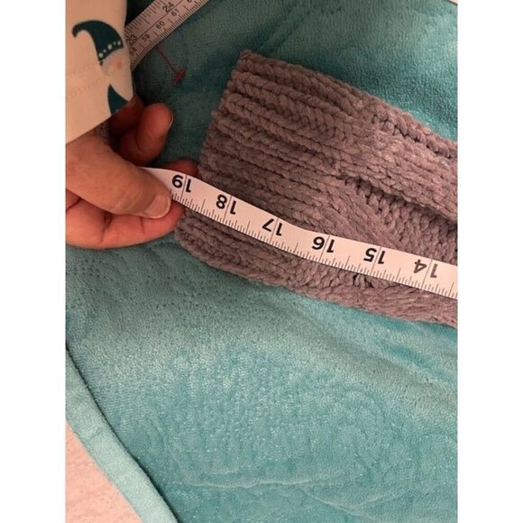 Altar'd State NWT  Women's Cable Knit Cropped Sweater L Steel Blue 100% Polyeste - Picture 12 of 16